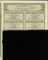 1 akcja na okaziciela na 100 złotych 1926, numer