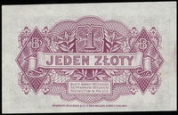 1 złoty 15.08.1939, seria A, numeracja 6136050, papier bez znaku wodnego, Lucow 1006 (R5), Miłczak..