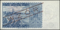 20 złotych 15.08.1939, seria A, numeracja 012345