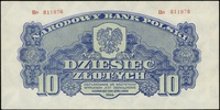 10 złotych 1944, seria Bn, numeracja 811978, w klauzuli \obowiązkowe, Lucow 1115a (R3)