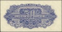 50 złotych 1944, seria At, numeracja 889174, w klauzuli \obowiązkowe, Lucow 1130 (R4)