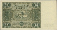 20 złotych 15.07.1947, seria A, numeracja 931338