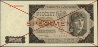 500 złotych 1.07.1948, seria A, numeracja 123456