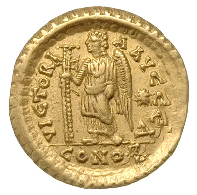 Leon I 457-474, solidus, Konstantynopol, oficyna