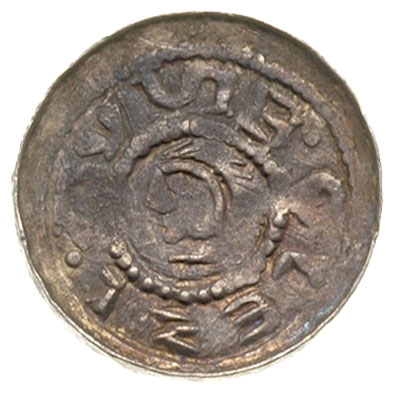 Bolesław II Śmiały 1058-1080, denar książęcy, Aw