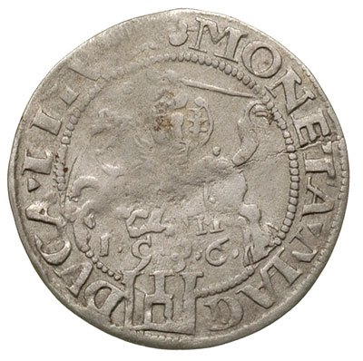 grosz 1536, Wilno, odmiana z literą M pod Pogonią, Ivanauskas 2S77-21, T. 7, rzadki