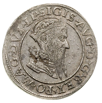 czworak 1568, Wilno, Ivanauskas 10SA31-3, drobna wada blachy