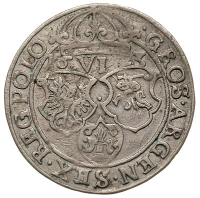 szóstak 1623, Kraków, na rewersie data 16 VI 23, T. 3, rzadki