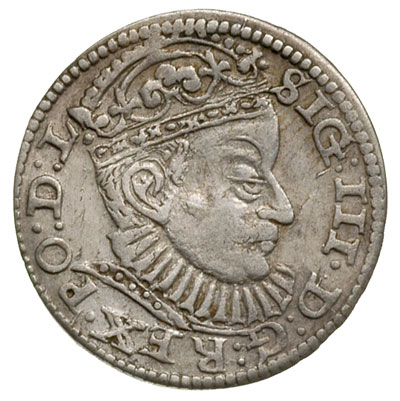 trojak 1588, Ryga, duże popiersie króla, Iger R.