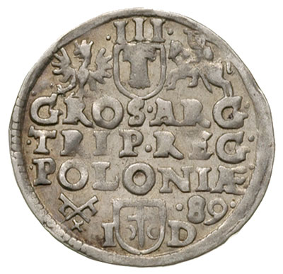 trojak 1589, Poznań, Iger P.89.1.b