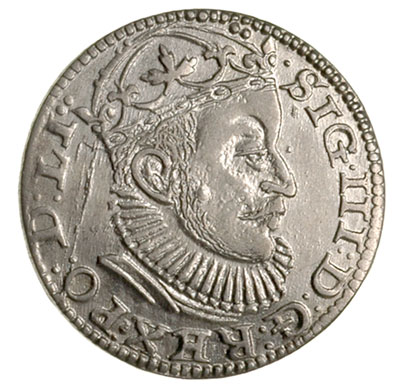 trojak 1589, Ryga, Iger R.89.3.c (R), Gerbaszewski 3, piękny