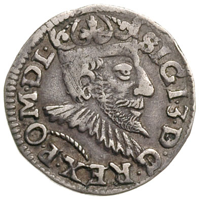 trojak 1594, Poznań, awers Iger P.94.2.c, rewers