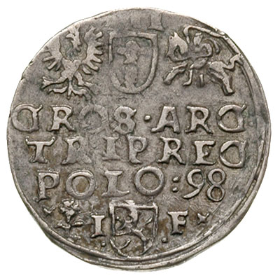 trojak 1598, Wschowa, Iger W.98.1.c (R), patyna