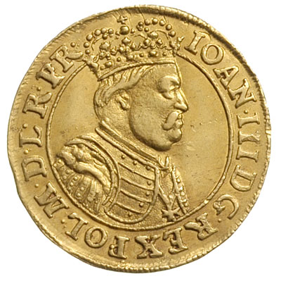 dukat 1688, Gdańsk, Aw: Popiersie króla w prawo 