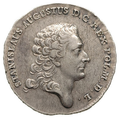półtalar 1767, Warszawa, Plage 350, delikatna pa