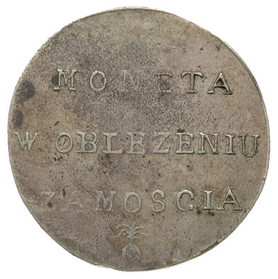2 złote 1813, Zamość, odwrócona litera D, Plage 127, patyna