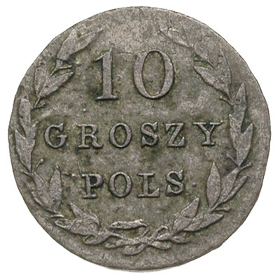 10 groszy 1830, Warszawa, litery F - H, Plage 91