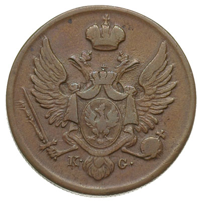 3 grosze 1831, Warszawa, litery K - G, Iger KK.3