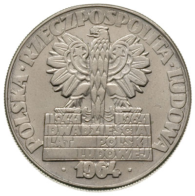 10 złotych 1964, Warszawa, \Nowa Huta