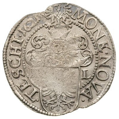 24 krajcary 1621, Cieszyn, odmiana z literami H-L, F.u.S. 3049, bardzo rzadka i dość ładnie zachowana moneta