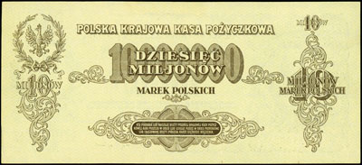 10.000.000 marek polskich 20.11.1923, seria BU, Miłczak 39b, Lucow 459 (R5) - ale nie notuje tej serii