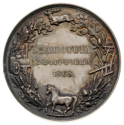 Wystawa w Szamotułach 13 i 14 maja 1868, medal a