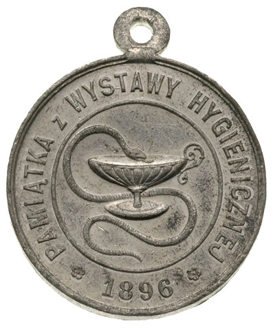 Wystawa Higieniczna w Warszawie 1896 r., medal p