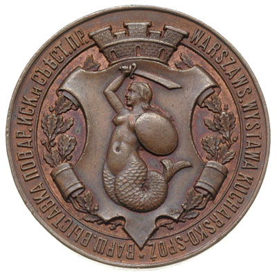 Wystawa Kucharska w Warszawie w 1902 r., medal n