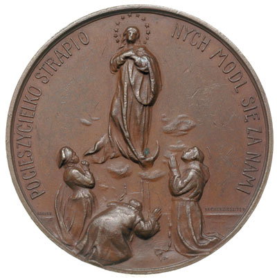 Wystawa Mariańska w Warszawie w 1905 r., medal p