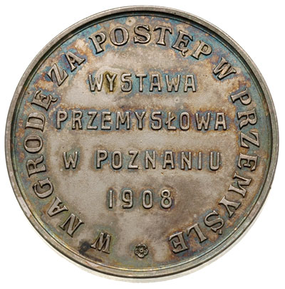 Wystawa Przemysłowa w Poznaniu w 1908 r., medal 