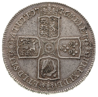 korona 1746, Aw: Popiersie w prawo, pod nim LIMA