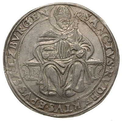 Jan Jakub Khuen von Belasi 1560-1586, talar 1564, Zöttl 610, Probszt 530, rysa na awersie, bardzo ładny