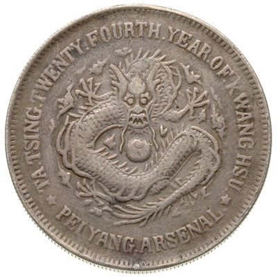dolar, rok 24 (1898), Pei Yang Arsenal, L&M 449,