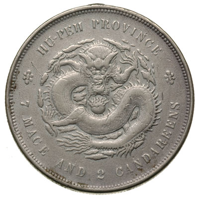dolar bez daty (1895), L&M 182, Kann 35, Dav. 166, ślad po zawieszce