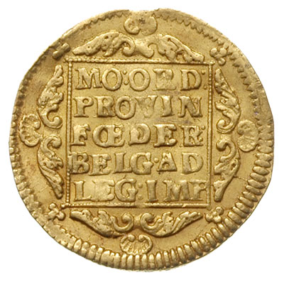 Fryzja Zachodnia, dukat 1729, złoto 3.48 g, Fr. 
