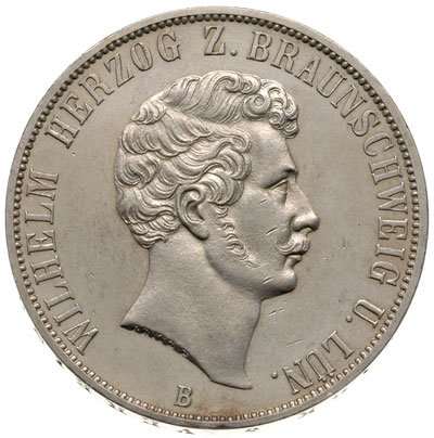 Wilhelm I 1831-1884, dwutalar 1856, Hanower, sre