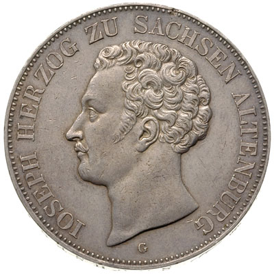 Józef 1834-1848, dwutalar = 3 1/2 guldena 1841 / G, srebro 37.11 g, Thun 353, Dav. 811, AKS 48, patyna