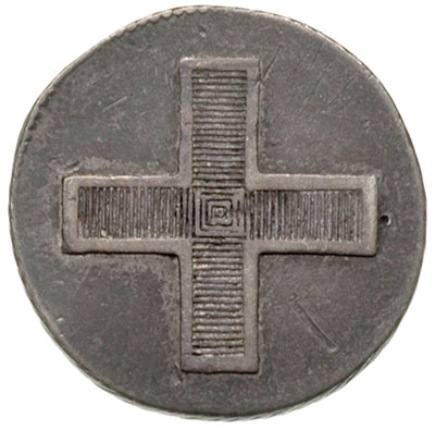 żeton koronacyjny (1797 r.), srebro 21 mm, 3.44 g, Diakov 243.11, Bitkin Ж230 (R), patyna