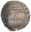Henryk VI 1422-1453, biały grosz, Paryż, Aw: Tarcze herbowe Francji i Anglii, powyżej napis HERICV..