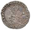 Prowansja, Robert d’Anjou 1309-1343, carlin, Aw: Król siedzący na tronie z lwów na wprost, w otoku..