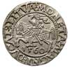 półgrosz 1560, Wilno, Ivanauskas 4SA95-24, piękny egzemplarz