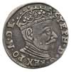 trojak 1581, Wilno, odmiana bez herbu podskarbiego, Iger V.81.2.c (R5), Ivanauskas 4SB23-9, bardzo..