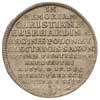 2/3 talara (gulden) 1727, Drezno, Aw: Napis, Rw: Cyprys, Kahnt 317, Dav. 828, moneta wybita z okaz..