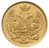 3 ruble = 20 złotych 1835, Petersburg, złoto 3.91 g, Plage 301, Bitkin 1076 (R)