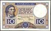 10 złotych 28.02.1919, seria S.4.A. 032231, Miłczak 50A, Lucow 574 (R6), bardzo rzadki banknot bez..