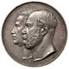 Prusy, Wilhelm I 1871-1888, - medal pamiątkowy z 1887 r, autorstwa Weigand’a i Kullrich’a na 50-le..