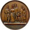 Aleksander III 1881-1894, - medal sygnowany Griliches syn wybity w 1888 roku z okazji cudownego oc..