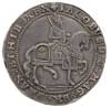korona 1619-1625, Aw: Król na koniu w prawo, Rw: Tarcza herbowa, srebro 30.20 g, S. 2664, patyna