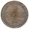 korona 1696, Aw: Popiersie w prawo, Rw: Cztery tarcze herbowe, na rancie OCTAVO, srebro 29.89 g, S..