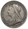 korona 1900, na rancie LXIII, srebro 28.17 g, S. 3937, patyna
